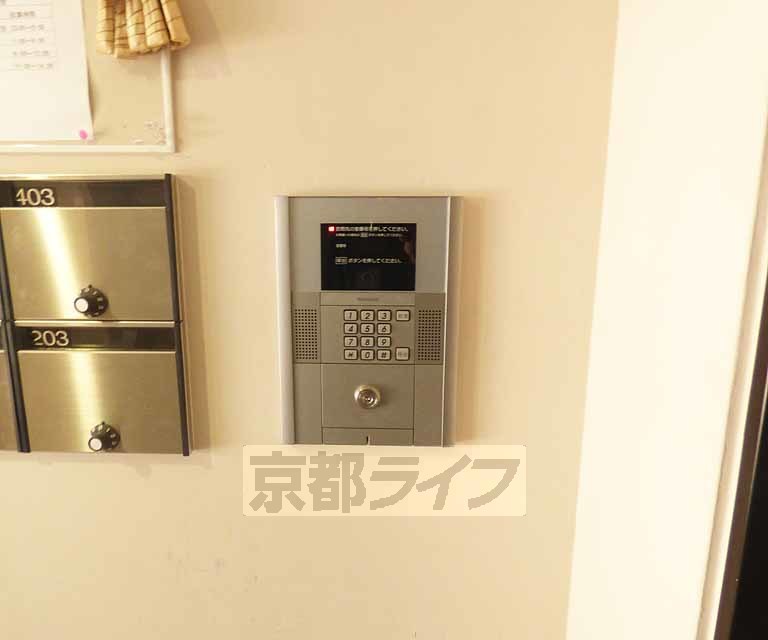 セキュリティ　防犯面も安心です。