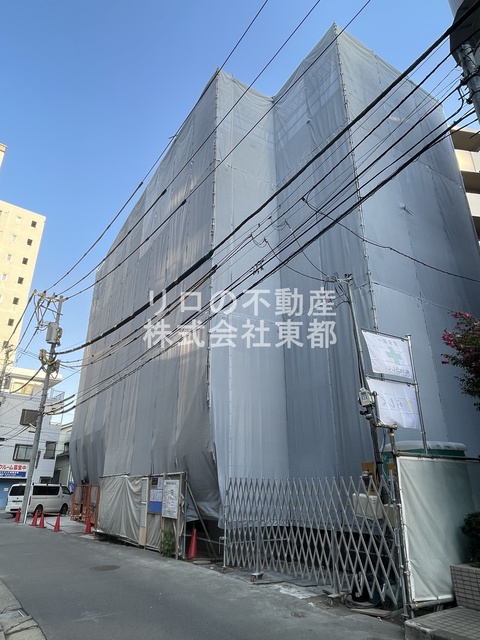建物外観　建築中のため実際の建物と設備等が変更になる場合がございます。