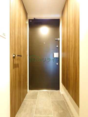 玄関　ザ・パークハビオ文京江戸川橋