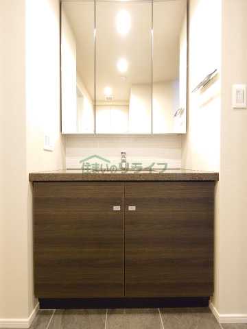 洗面設備　ザ・パークハビオ文京江戸川橋