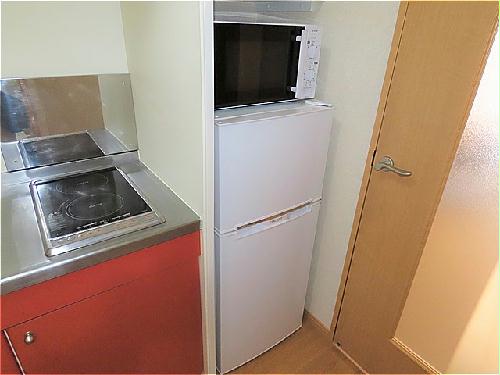 その他　電子レンジ、冷蔵庫完備