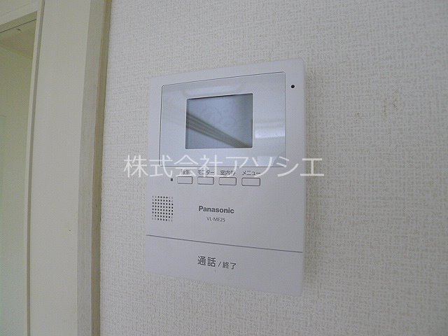 セキュリティ　モニター付きインターホン
