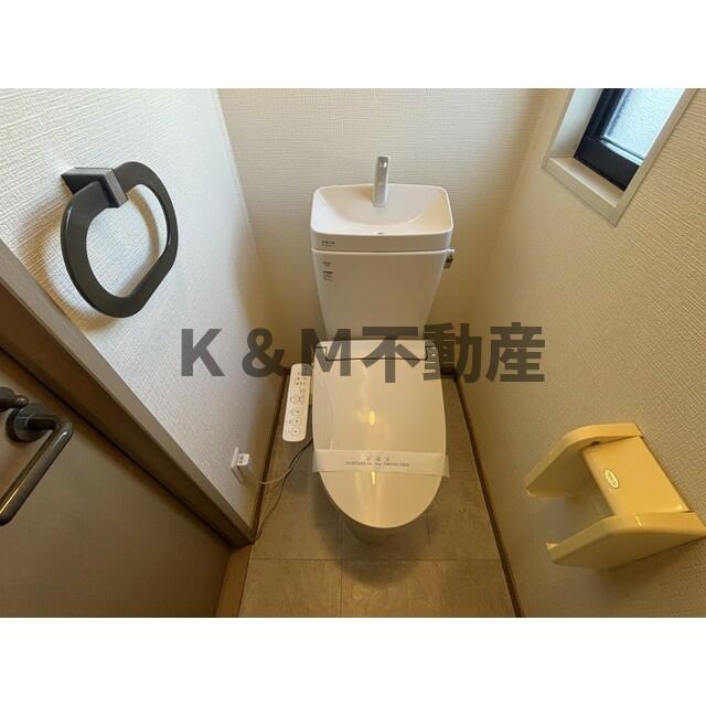 トイレ　ゆったりとした空間のトイレです