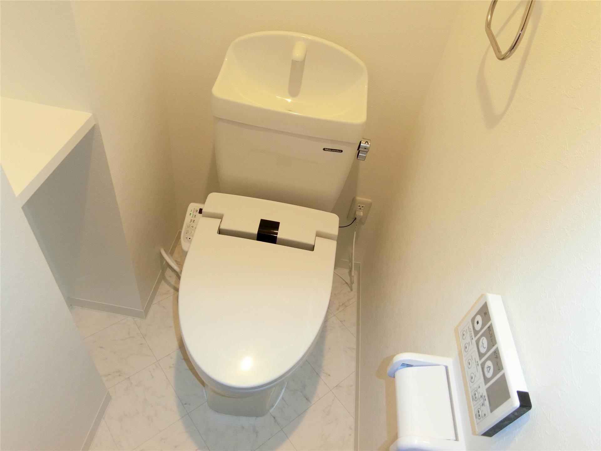 トイレ　ウォシュレット付きの洋式トイレ♪（同仕様画像）