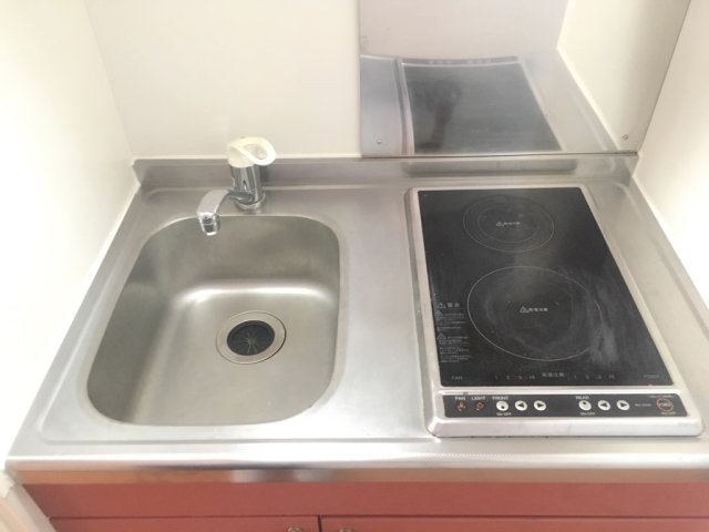 キッチン　２口電気コンロ