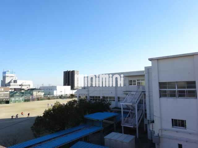 眺望　眺望（蟹江小学校のグランド）