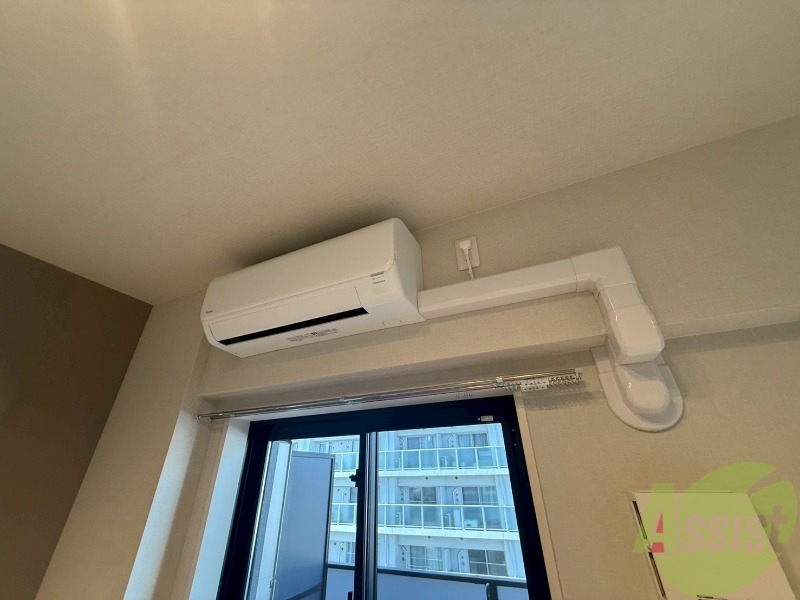 その他設備　エアコンも設置されております。来客確認はコチラからどうぞ。