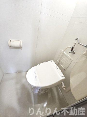 トイレ　ゆったりとした空間のトイレです