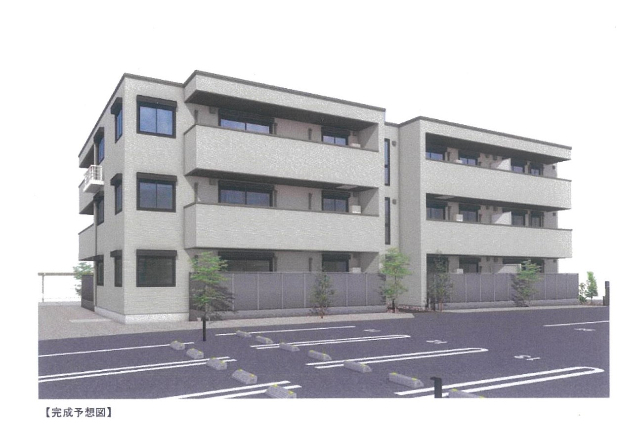 建物外観　完成予想パース