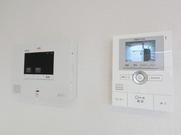 セキュリティ　ＳＥＣＯＭと録画機能付カラーモニターインターホン