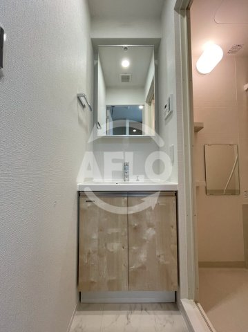 洗面設備　Le-Bear天王寺東　独立洗面台