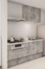 キッチン　完成パース