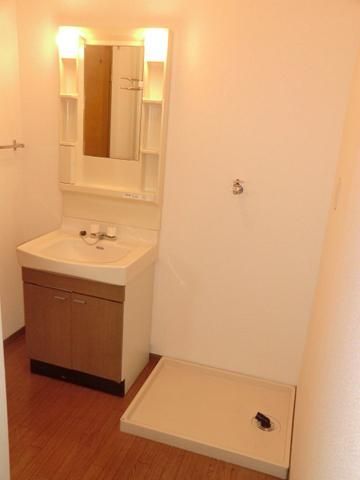 洗面設備　嬉しい独立洗面台