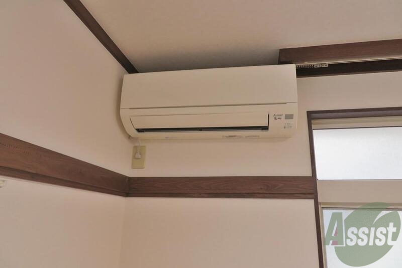 その他設備　エアコンも入居時から付いて、初期費用が抑えられます。