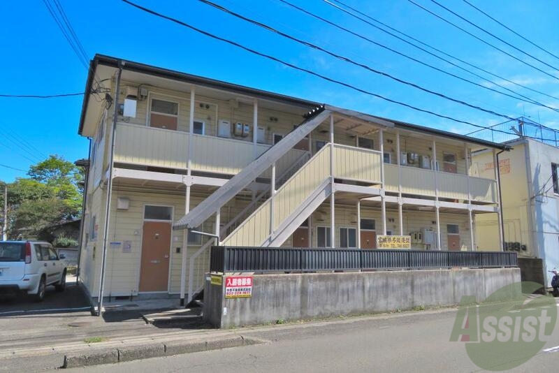 建物外観　仙台市太白区根岸町「コーポ根岸Ａ棟」