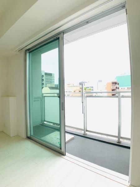 バルコニー　落ち着いた時間を過ごせるバルコニーです