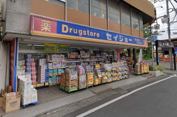 ドラックストア　ココカラファイン　くすりセイジョー（ドラッグストア）まで807m