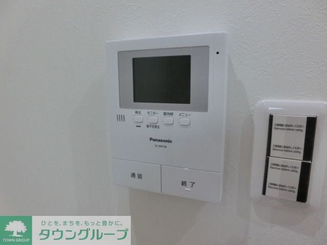 セキュリティ　安心のＴＶモニターホン付き