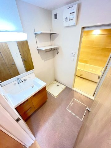 洗面設備　※同タイプの写真です