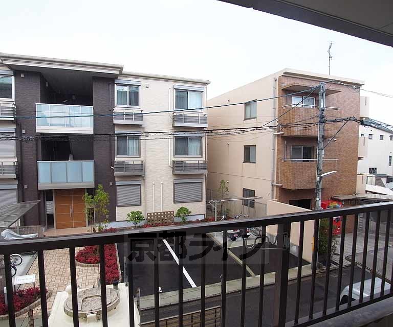 眺望　洗濯物も良く乾きそうですね。