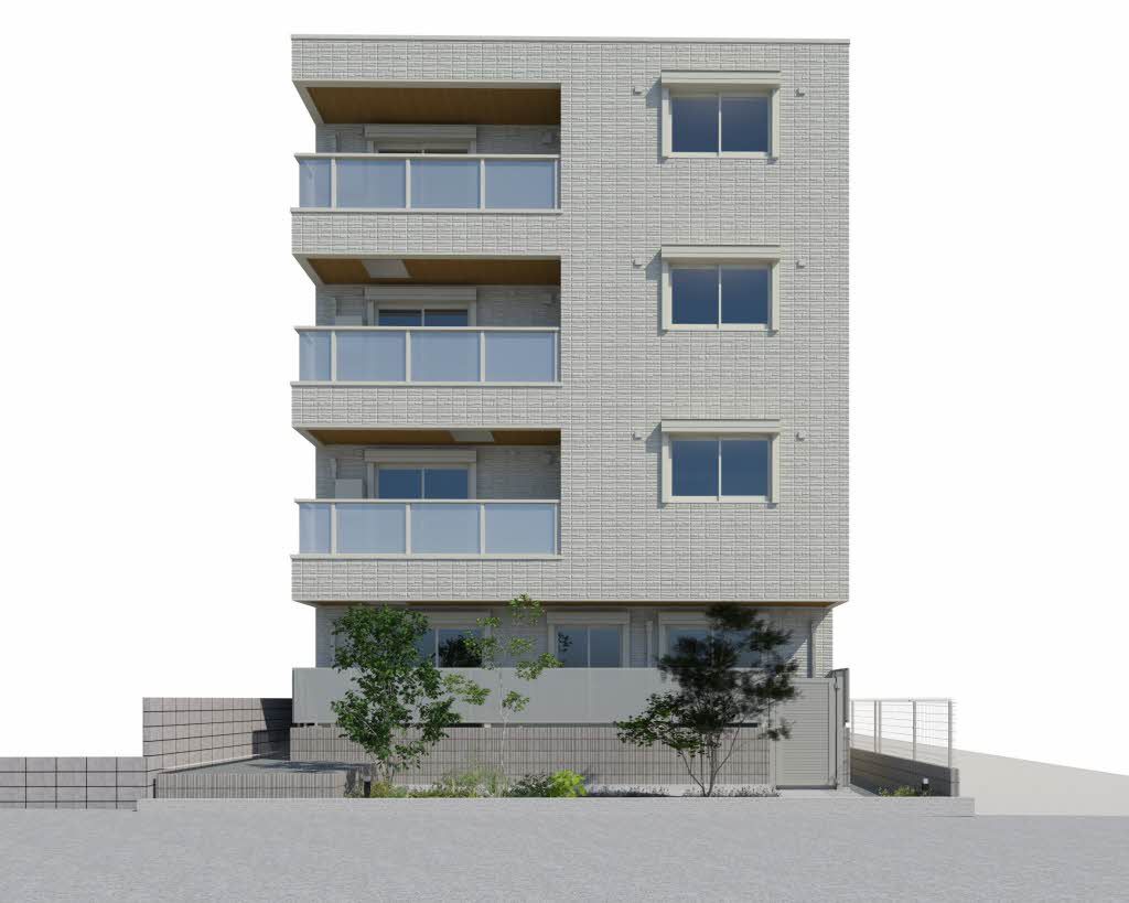 建物外観　完成予想図