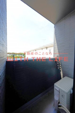 バルコニー　広々としたバルコニーです