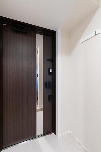 その他設備　モニタ付きインターホンです