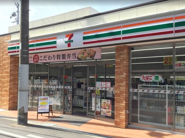 コンビニ　セブンイレブン大阪蒲生1丁目店（コンビニ）まで107m