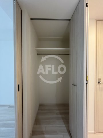 収納　S-RESIDENCE江坂Lible　クローゼット