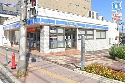 コンビニ　ローソン八戸長横町ゆりの木通店（コンビニ）まで190m