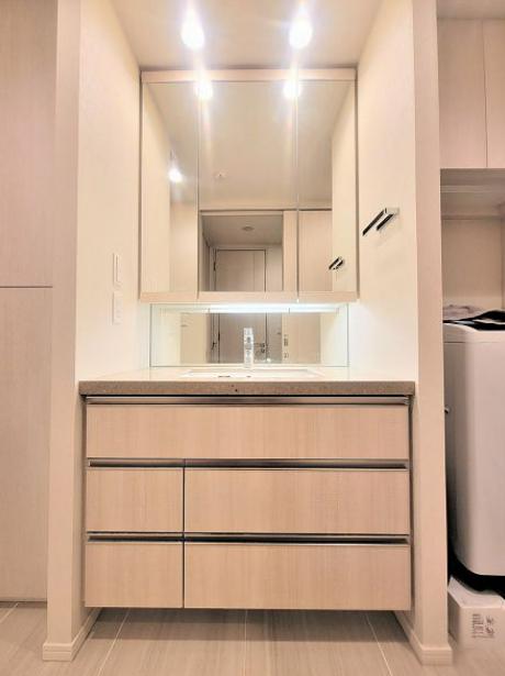 洗面設備　モデルルーム