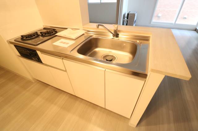 キッチン　人気の対面システムキッチン♪