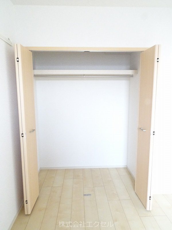 収納　収納完備でお部屋を広くお使いいただけます。