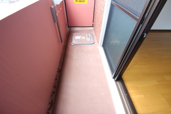 バルコニー　※別部屋の写真です