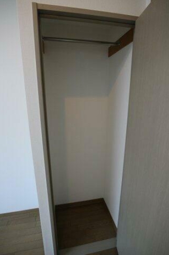 収納　クローゼット完備。