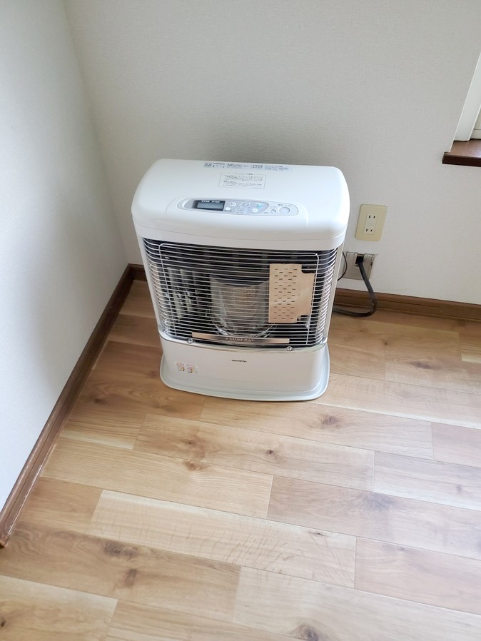 その他設備　灯油ストーブでパワフル☆