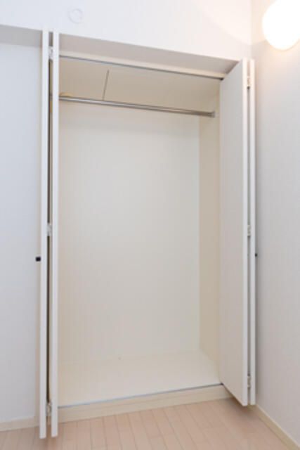 収納　たっぷりとした収納スペースです