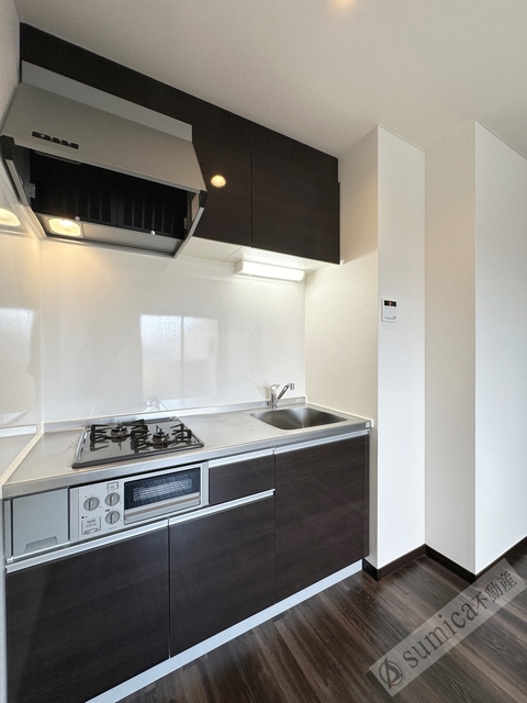 キッチン　２口システムキッチンでお料理楽しく♪♪