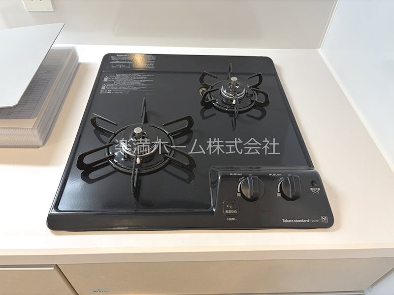 その他　2口ガスシステムキッチン♪