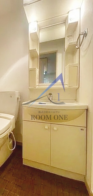 洗面設備　洗面台です。