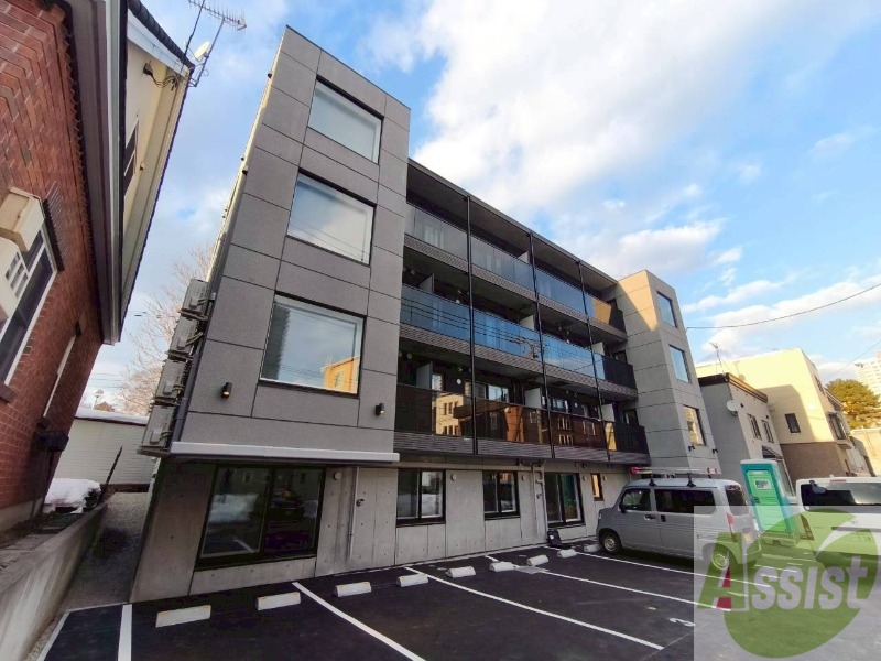 建物外観　札幌市北区北七条西「仮）ラ・シュエット札幌駅」