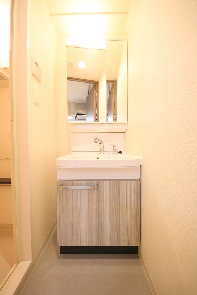 洗面設備　プレサンス海老江ジャルダン