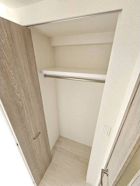 収納　収納のためのスペースです