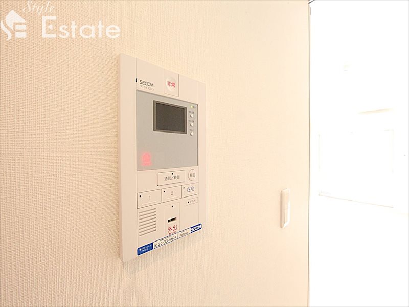 セキュリティ　モニター付きインターホン