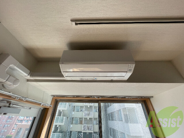 その他設備　エアコンが付いています。ご入居の日から快適に過ごせそうです。