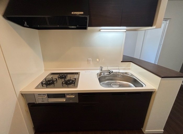 キッチン　※写真は同じマンションの違う部屋のものになります。