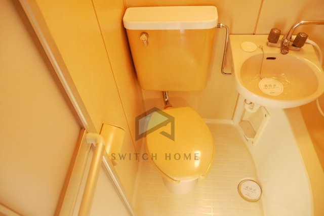 トイレ　ゆったりとした空間のトイレです