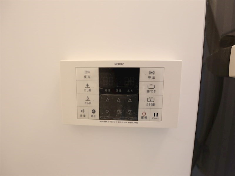 その他設備　追い焚き付給湯設備