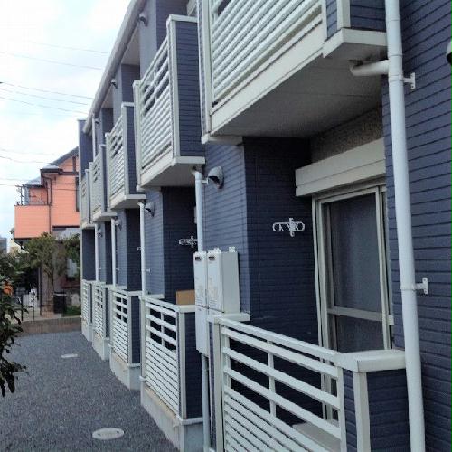 バルコニー　外で洗濯物が干せます！