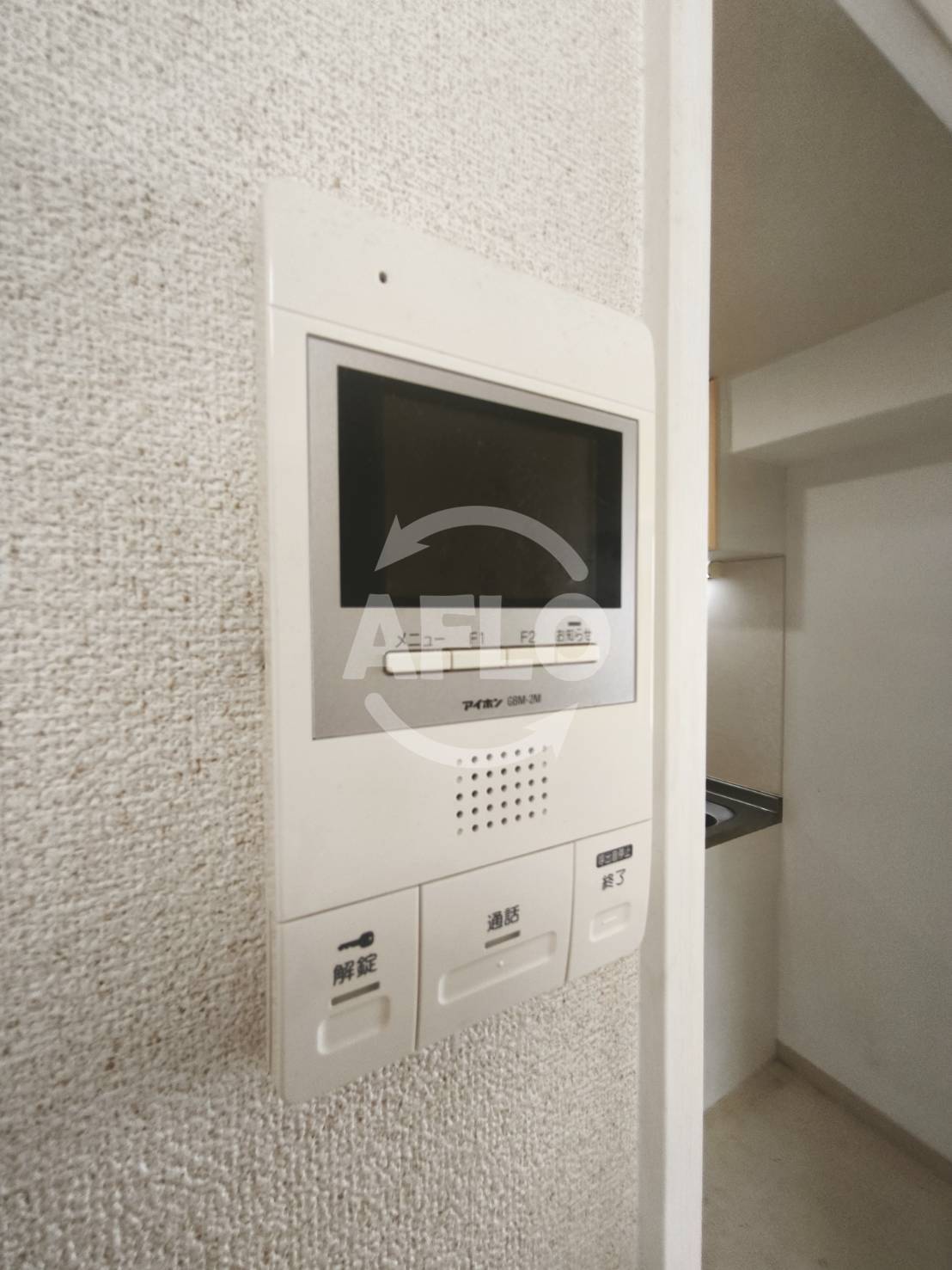セキュリティ　アーバンソレイユ　モニター付きオートロック